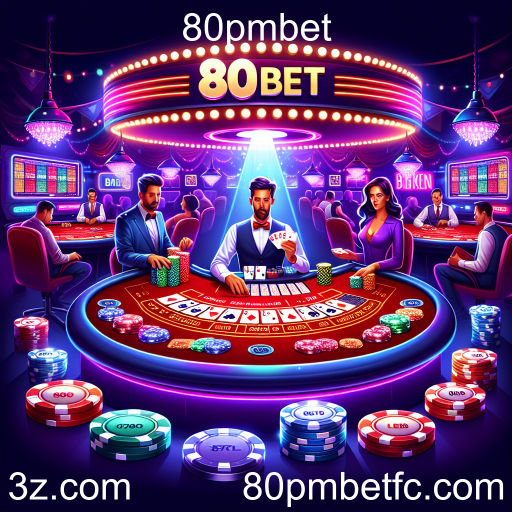 Experiência Imersiva com Jogos ao Vivo na 80pmbet